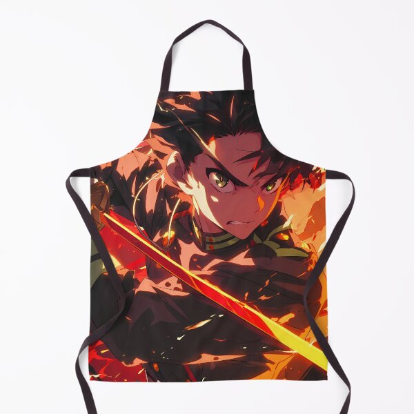 Item preview, Guren Ichinose Burning Blade Seraph Of The End Fiery Warrior Anime designed and sold by HumbertoValveno.