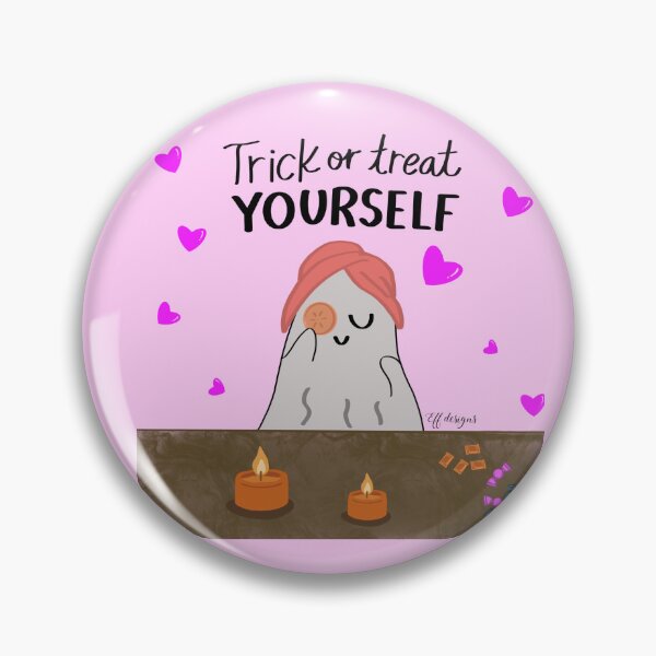 Item preview, Self-Care Spooky Ghost Halloween Design designed and sold by effdesigns.