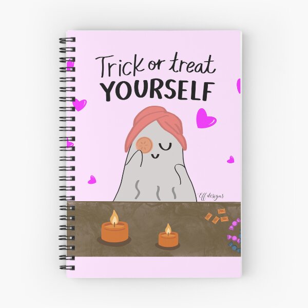Item preview, Self-Care Spooky Ghost Halloween Design designed and sold by effdesigns.