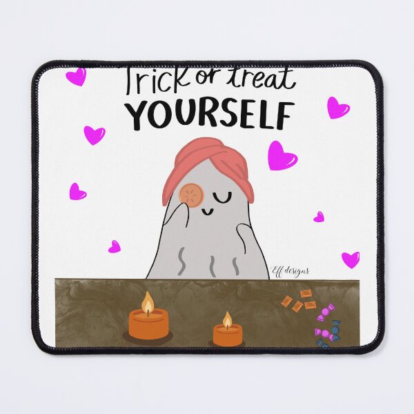 Item preview, Self-Care Spooky Ghost Halloween Design designed and sold by effdesigns.