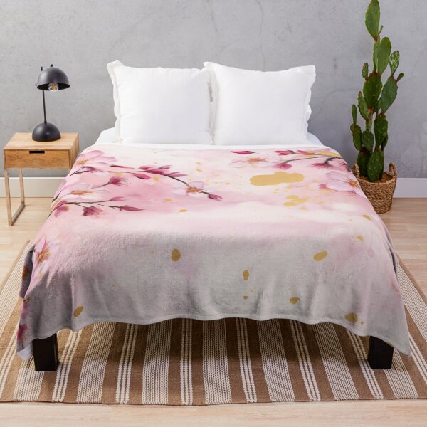 Item preview, Cherry blossoms with golden accents designed and sold by anytka.