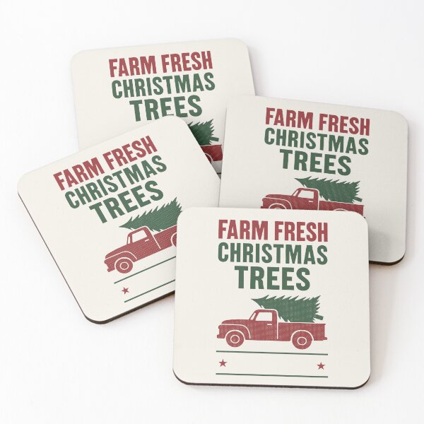 Item preview, Farm Fresh Christmas Trees – Vintage Holiday designed and sold by PrintSmithArt.