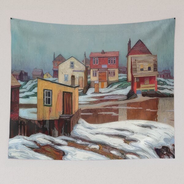 Item preview, Lawren Harris-inspired designed and sold by Cordakidikarts.
