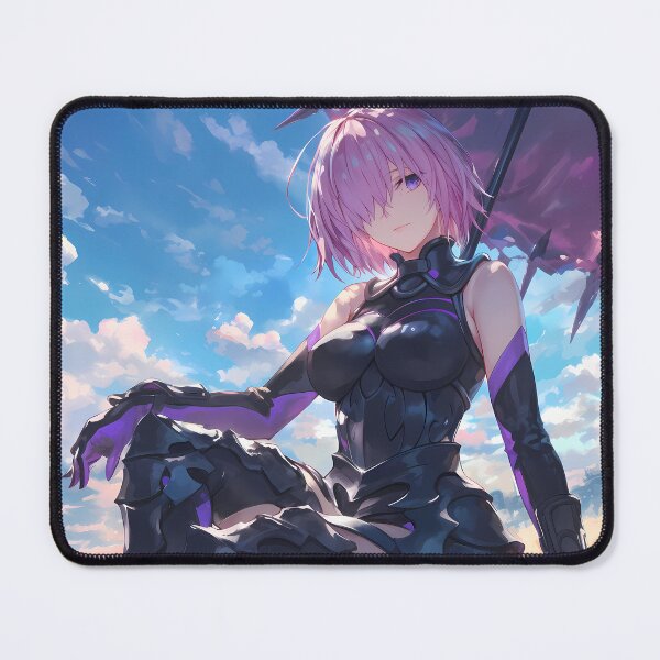Item preview, Strong Mash Kyrielight Shielder Fate Grand Order Open Field Brave Anime Girl Warrior designed and sold by HumbertoValveno.