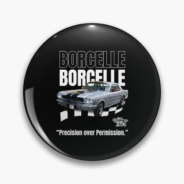 Item preview, Vintage 1964 Mustang Automotive Art – “Precision Over Permission” designed and sold by ShadeScapeArt.
