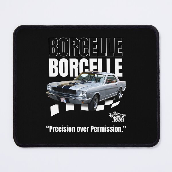 Item preview, Vintage 1964 Mustang Automotive Art – “Precision Over Permission” designed and sold by ShadeScapeArt.