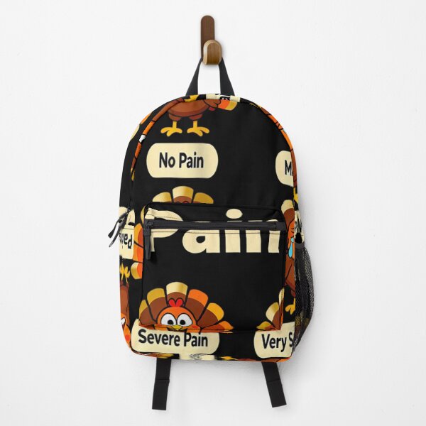 Item preview, Funny Turkey Pain Scale Thanksgiving Humor Worst Pain Possible Art designed and sold by HarinDonreka.
