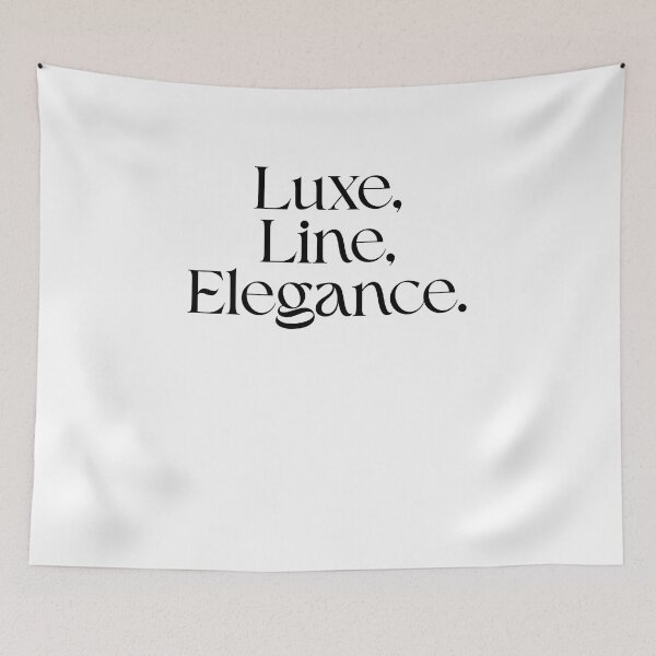 Item preview, Luxe Line Art – Fine Outline Tee designed and sold by EcoArtTees.