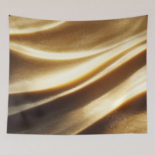 Item preview, Golden waves create a warm ambiance designed and sold by anytka.