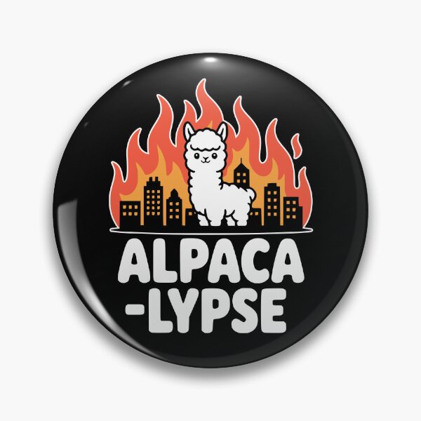 Item preview, Alpacalypse! Funny Alpaca Apocalypse Pun designed and sold by PMCreative.