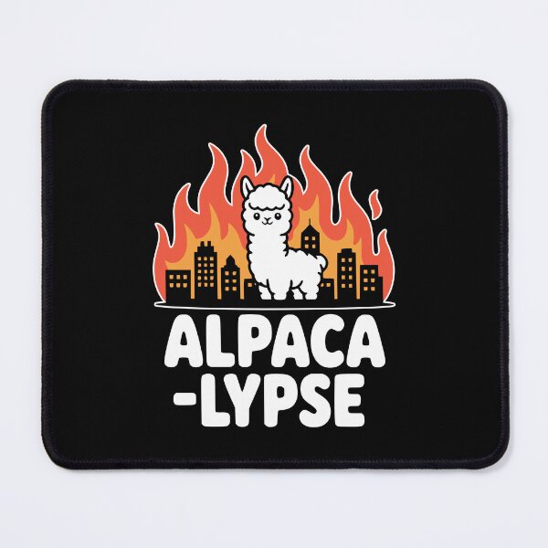 Item preview, Alpacalypse! Funny Alpaca Apocalypse Pun designed and sold by PMCreative.