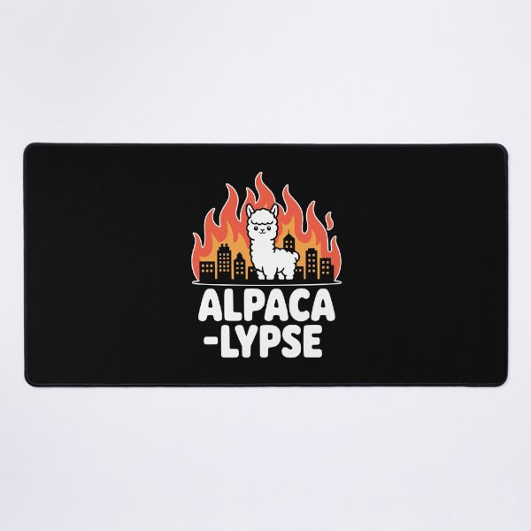 Item preview, Alpacalypse! Funny Alpaca Apocalypse Pun designed and sold by PMCreative.