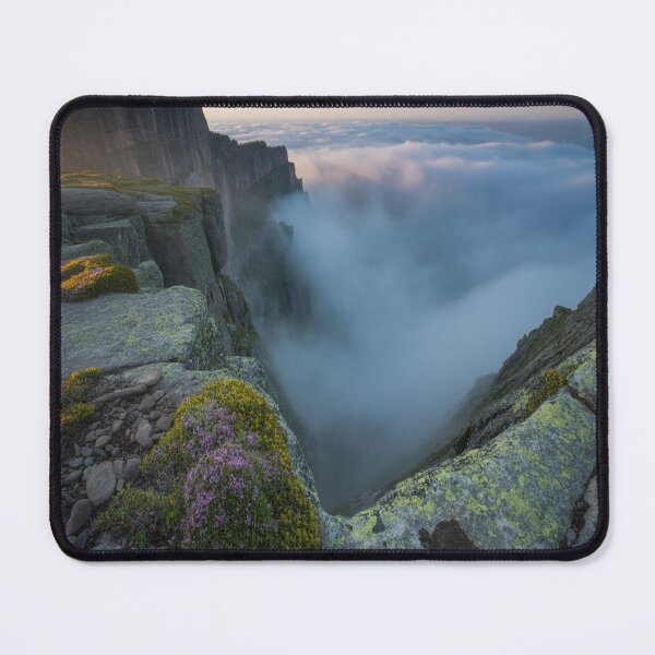 Item preview, Lifestyle Hub: Misty Parvatmalai Cliff at Sunrise designed and sold by M&M Lifestyle Hub.