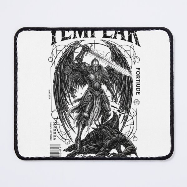 Item preview, SHORT & SIMPLE: MMXXIV TEMPLAR: The Fallen Angel designed and sold by Fumoria.