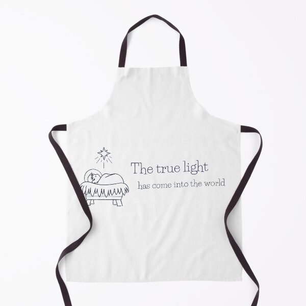 Item preview, The true light has come into the world. Christmas design designed and sold by SofikoDesigns.