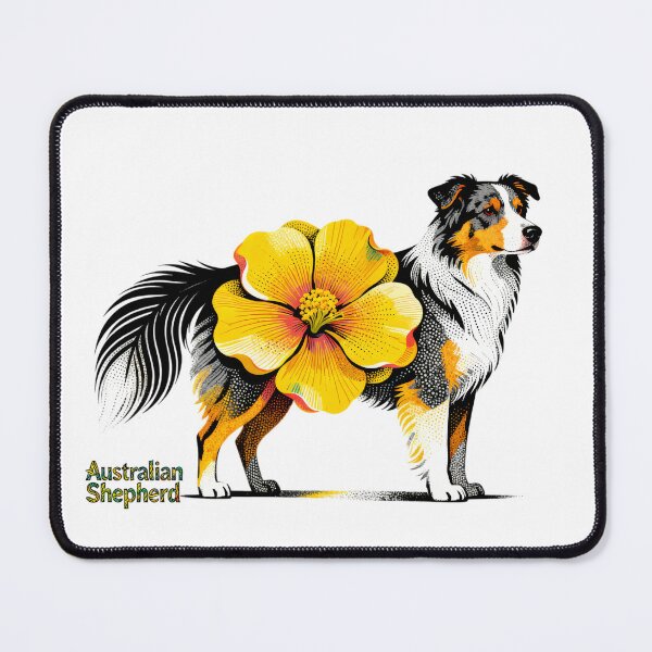 Item preview, Flower crossover with dog designed and sold by forget45studio.