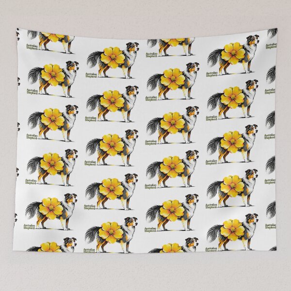 Item preview, Flower crossover with dog designed and sold by forget45studio.