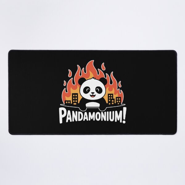 Item preview, Pandamonium! Funny Panda Pun designed and sold by PMCreative.