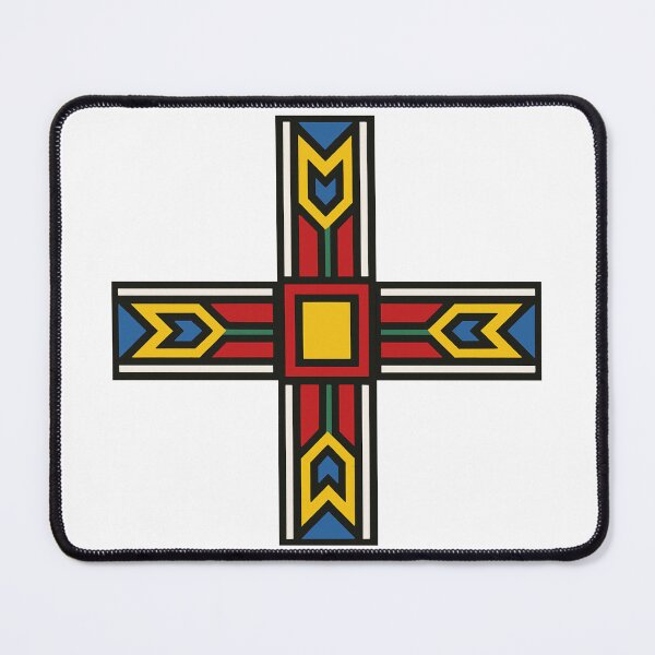 Item preview, African art Cross arrows designed and sold by KevinGarden.