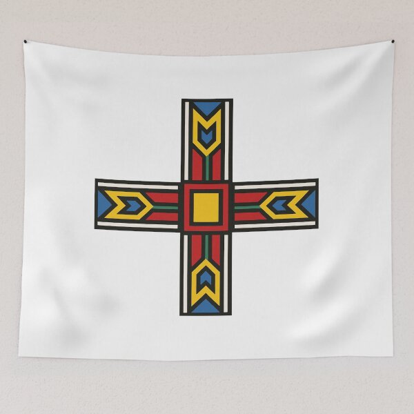 Item preview, African art Cross arrows designed and sold by KevinGarden.