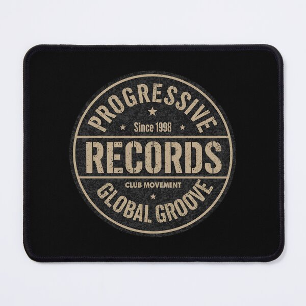 Item preview, Progressive Records – Vintage Club Groove Design designed and sold by |TRSSHOP|.