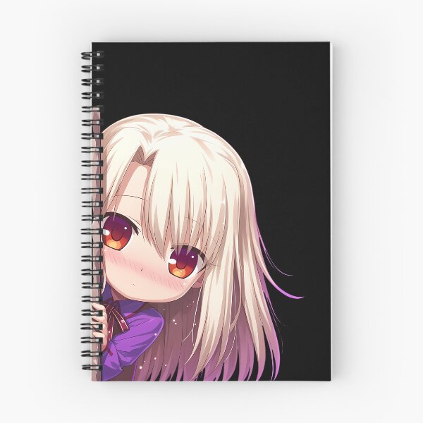 Item preview, Illyasviel von Einzbern Fate Stay Night Anime Girl Chibi Kawaii Peeker designed and sold by HumbertoValveno.