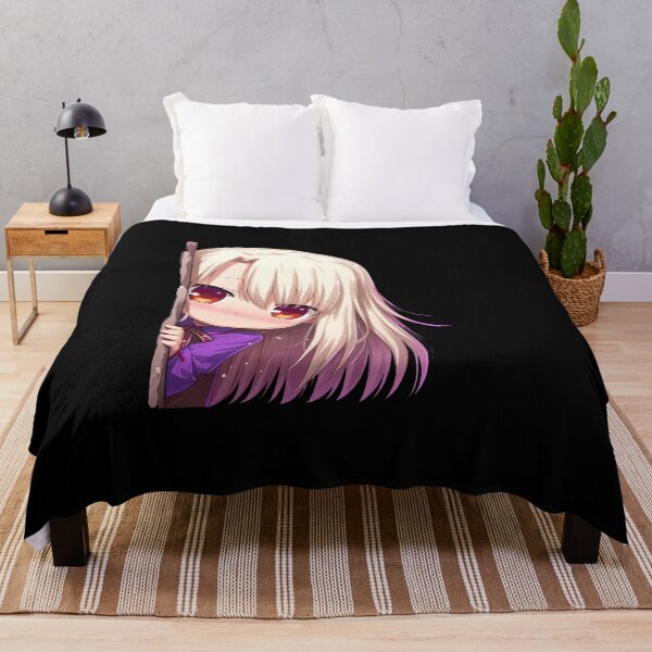 Item preview, Illyasviel von Einzbern Fate Stay Night Anime Girl Chibi Kawaii Peeker designed and sold by HumbertoValveno.