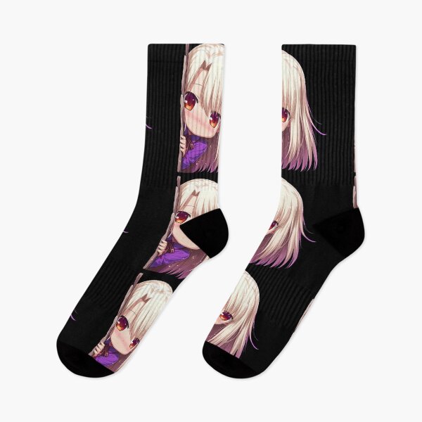 Item preview, Illyasviel von Einzbern Fate Stay Night Anime Girl Chibi Kawaii Peeker designed and sold by HumbertoValveno.