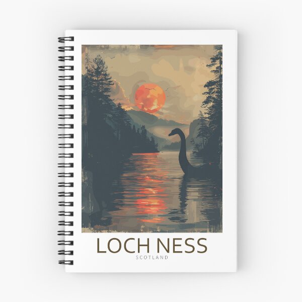 Item preview, Loch Ness Scotland United Kingdom - Travel Art designed and sold by Marciolini.