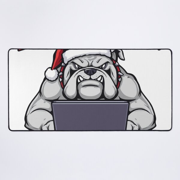 Item preview, Funny Programmer Bulldog - Debugging Through The Snow designed and sold by ShirtHatch.
