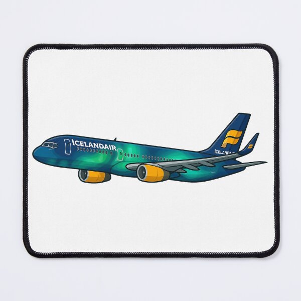 Item preview, Icelandair Hekla Aurora Cartoon Airplane Design – Aviation Art designed and sold by UrbanKangaroo.