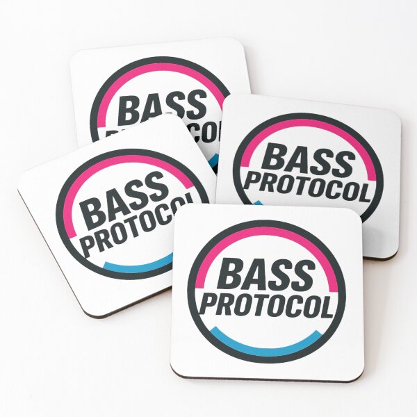 Item preview, Bass Protocol – Modern Bass Music Logo Design designed and sold by |TRSSHOP|.
