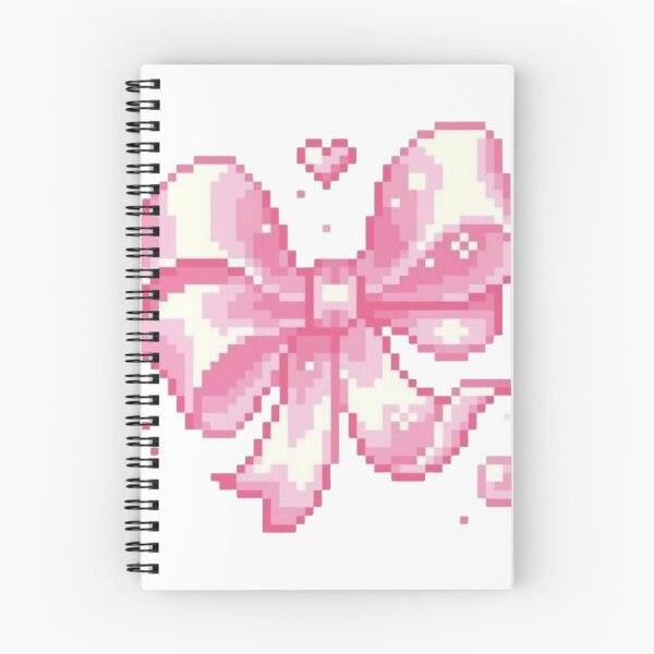 Item preview, Cute pink ribbon pixel designed and sold by croissantback.
