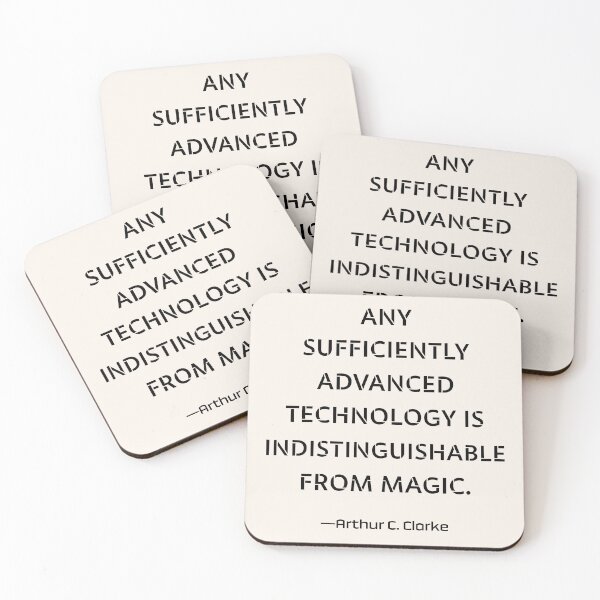 Item preview, Any sufficiently advanced technology is indistinguishable from magic designed and sold by PariSeine.