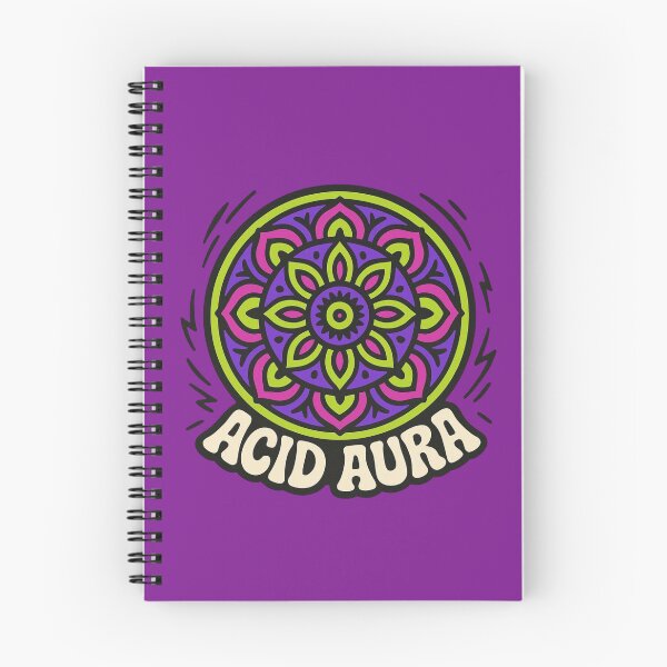 Artikelvorschau, Acid Aura – Psychedelisches Trance-Mandala-Design entworfen und verkauft von |TRSSHOP|.