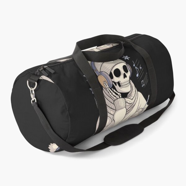 Item preview, Chill Vibes Skeleton Girl | Cozy Gothic Lo-Fi Winter Art designed and sold by ColorSplash123.