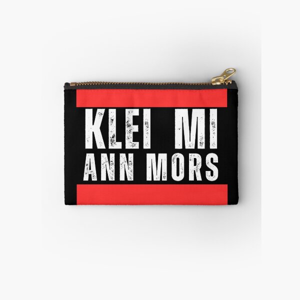 Item preview, "Klei mi ann Mors" – A Low German cult saying in bold design | North German humor designed and sold by Fies-und-Fein.
