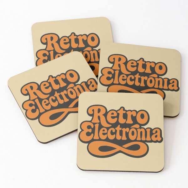 Item preview, Retro Electronia – Vintage Synthwave Music Design designed and sold by |TRSSHOP|.
