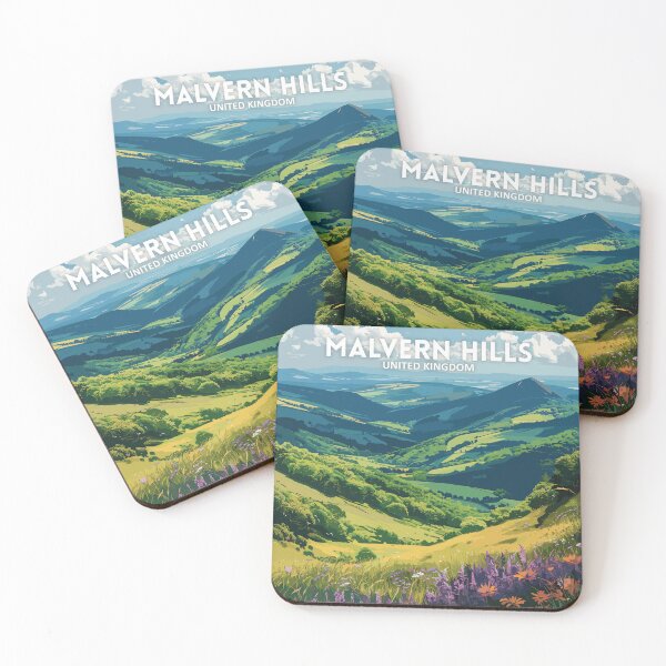 Item preview, Malvern Hills United Kingdom - Travel art designed and sold by Marciolini.