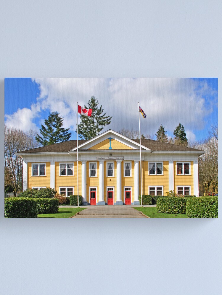 Thumbnail 1 of 3, Canvas Print, Municipal Hall designed and sold by MaluC.
