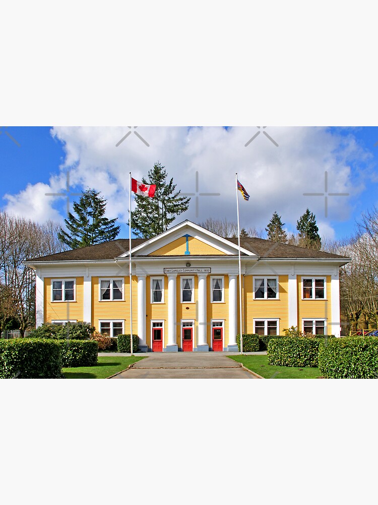 Thumbnail 3 of 3, Canvas Print, Municipal Hall designed and sold by MaluC.