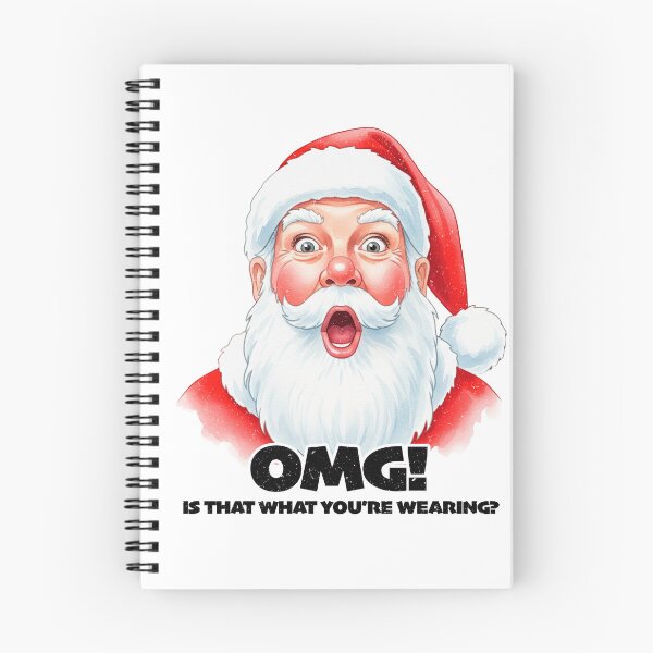 Item preview, Judgemental Santa Meme – “OMG! Is That What You’re Wearing?” Funny Christmas Design designed and sold by lucidfrog.