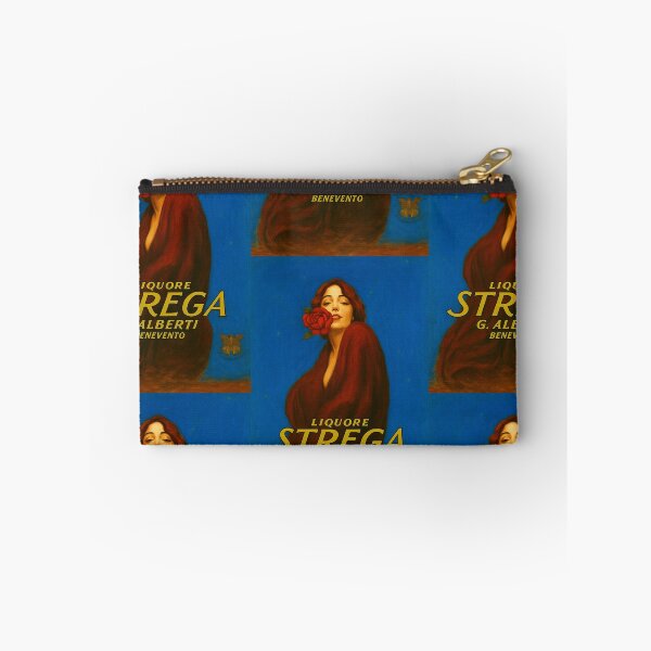 Item preview, 1905 Vintage Liquore Strega Italian liquor aperitif cocktail advertising poster in blue G. Alberti Benevento designed and sold by Jéanpaul  Ferro.
