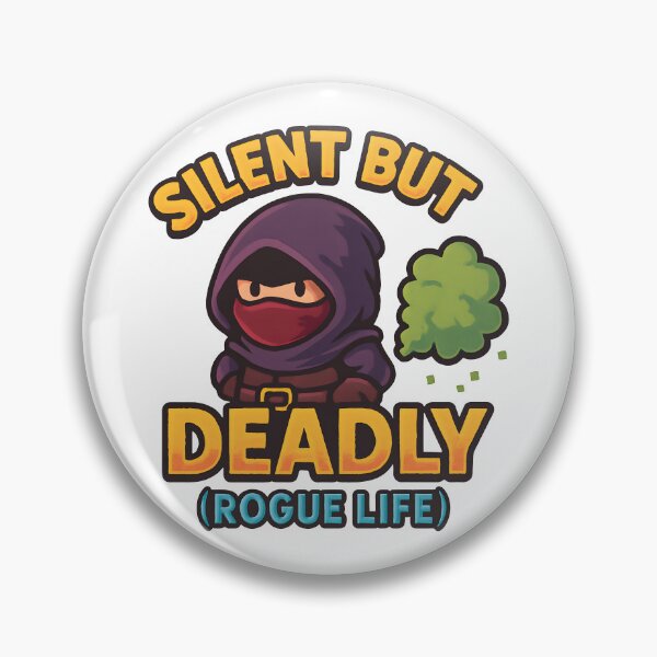 Item preview, Silent But Deadly Rogue Farting Gamer Cartoon. designed and sold by The-T-In-Retro.