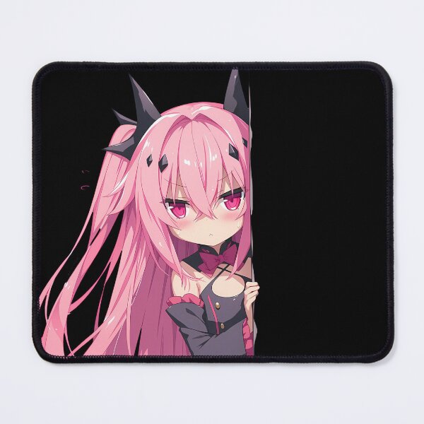 Item preview, Krul Tepes Seraph End Anime Girl Chibi Kawaii Peeker designed and sold by HumbertoValveno.