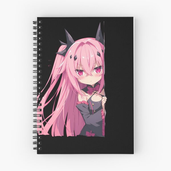 Item preview, Krul Tepes Seraph End Anime Girl Chibi Kawaii Peeker designed and sold by HumbertoValveno.