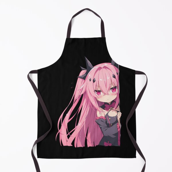 Item preview, Krul Tepes Seraph End Anime Girl Chibi Kawaii Peeker designed and sold by HumbertoValveno.