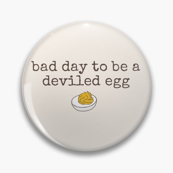 Item preview, Bad Day to be a Deviled Egg, Funny Thanksgiving Dinner, Sarcastic Friendsgiving, Food Humor designed and sold by toongstudio.