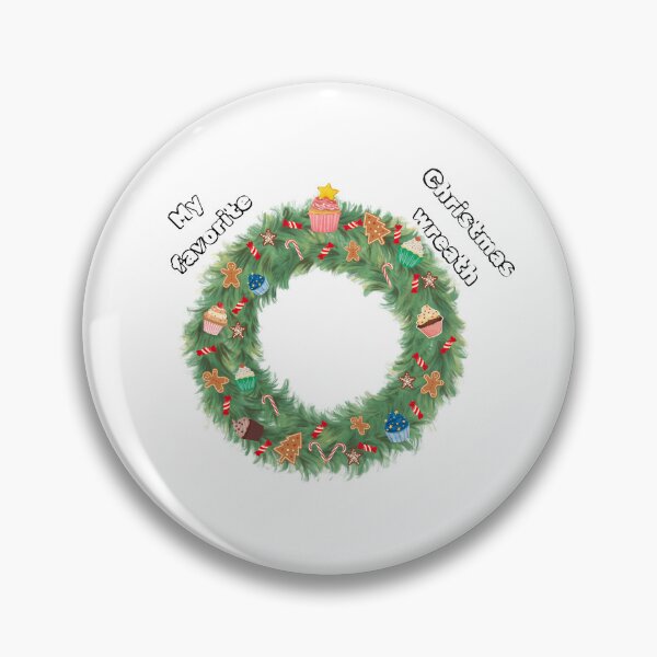 Item preview, Sweet Wreath – My Favorite Christmas Treat designed and sold by GreenPeony.