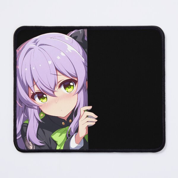 Item preview, end Hiiragi Shinoa Seraph End Anime Girl Chibi Kawaii Peeker designed and sold by HumbertoValveno.